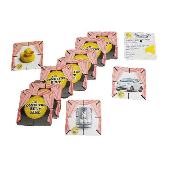 Hacche Coaster Games Drinking Game 1+ Players Age 14+ Bar Game 30 Coasters - Picture 3 of 13